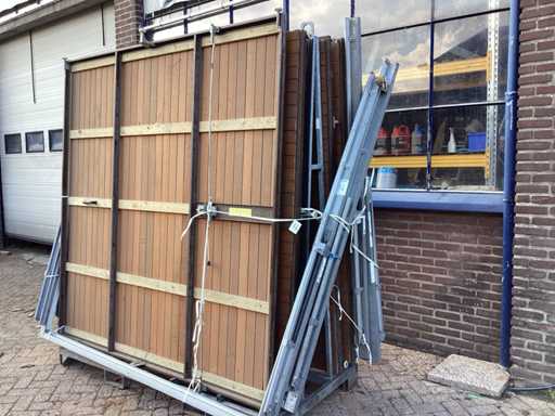 Novoferm - 2375 x 2250 millimeters - Window frame & door (4x)