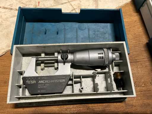 Tesa Micromaster Buitenmaat micrometer