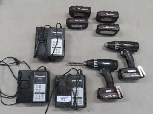 Panasonic - Trapano senza fili (2x)