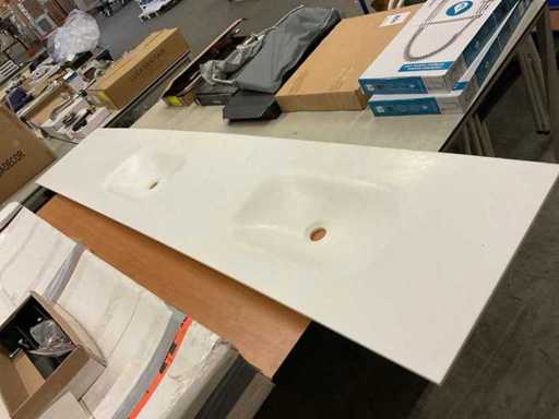 Surface solide du lavabo Surface solide 270x50 cm