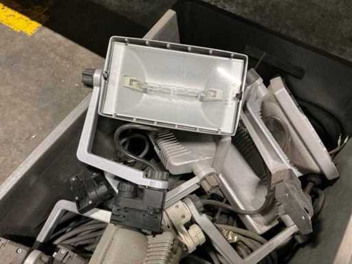 Emplacements de rails en aluminium (9x)