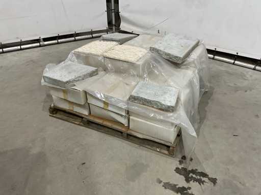 Tapis de mosaïque 28x30 cm (20x)