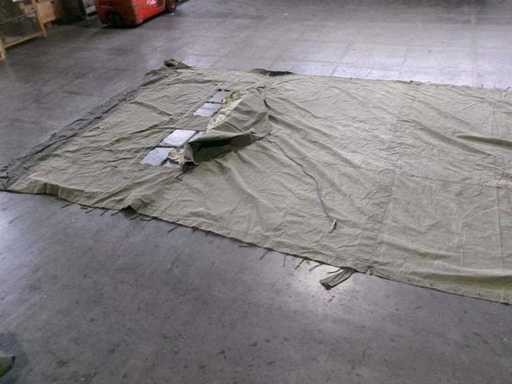 Zeltplane, ca. 3,7 x 8 m (G1) 