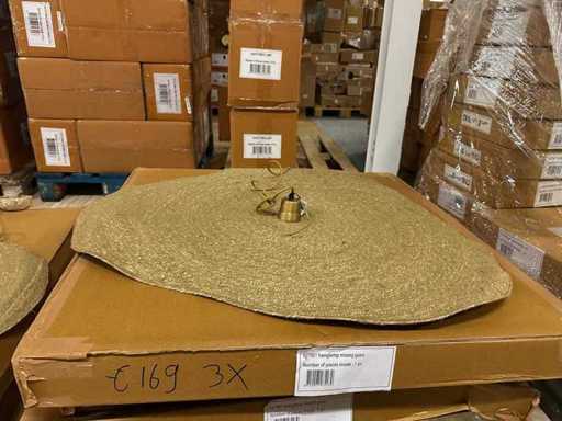 Pallet Partij Woondecoratie – Mix van Lampen, Vazens & Decoratie (Partijhandel)