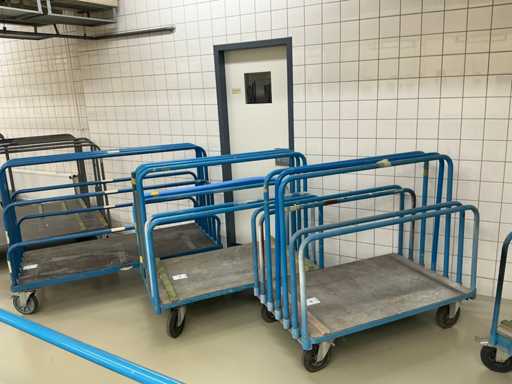 Chariot à assiettes Eurokraft (3x)