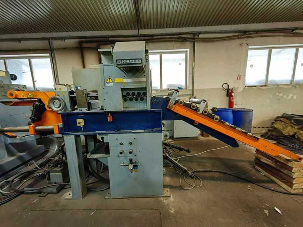 Schleicher - RMS-8-70/160-300/HE-125-500 - straightener and decoiler for sheet metal