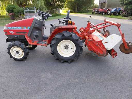 Yanmar - KE-3 - Mini tractor with cultivator Yanmar RSZ 1201