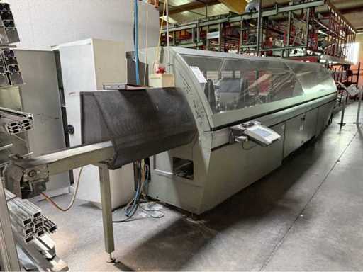 2011 Emmegi Precision T2E HS TU/5 CNC Doppelkopf-Sternkreissäge für Aluminium