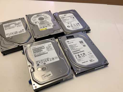 Diverse 3.5” Interne hardeschijf (5x)