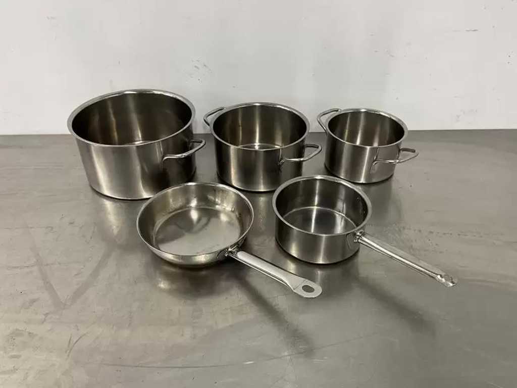 Stainless Steel Pan (5x)