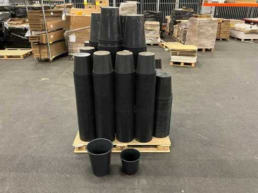 Batch flower pots - 29x34 cm - 23.5x21 cm