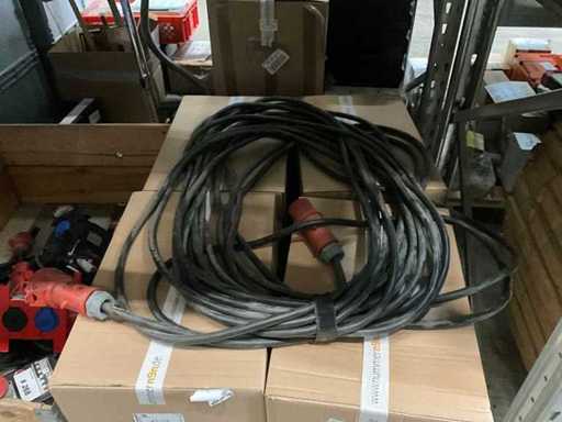 Cable de alimentación CEE 32 A de 25 m de longitud H07 RNF 5x6mm2m - ###33###