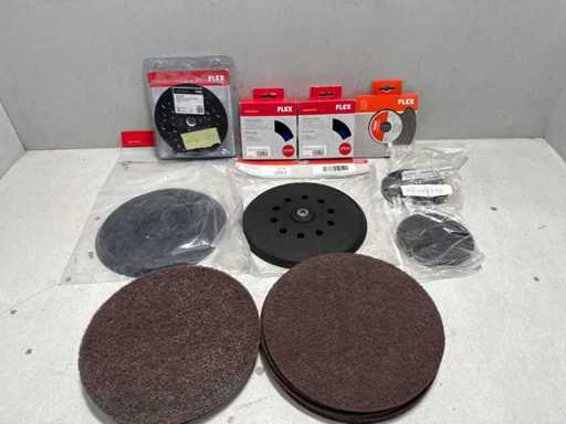 Têtes et disques flexibles de meulage-ponçage-polissage