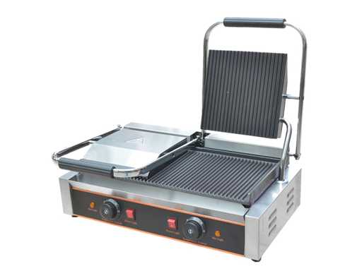 Horeca Equipment - Professional Double Electric Grill - GDCG813 - Electric Grill