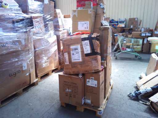 Pallet met 40 artikelen, klantretour Amazon klasse C