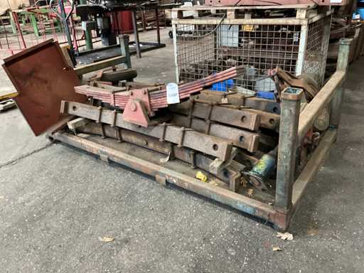 Charge von Federpaketen im Joch