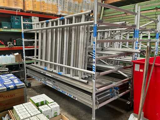 Rastrelliera impalcatura ASC Alu