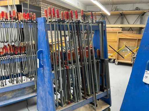 Lote de abrazaderas de pegamento