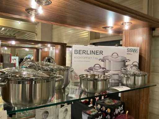 7-piece cooking pot set SSW