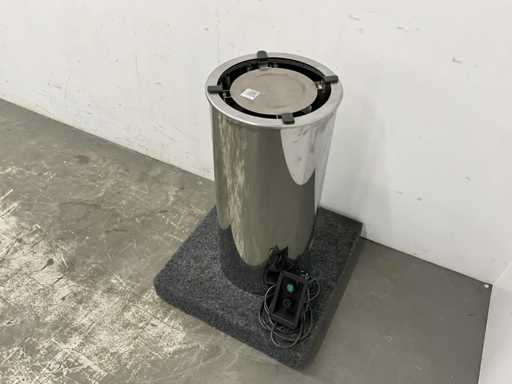 Inbouw verwarmde bordenstapelaar