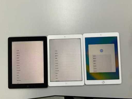 Apple - iPad 5 Wifi 32GB Argintiu, iPad 4 Wifi 16GB Negru, iPad Air Wifi 16GB Argintiu FMI (3x)