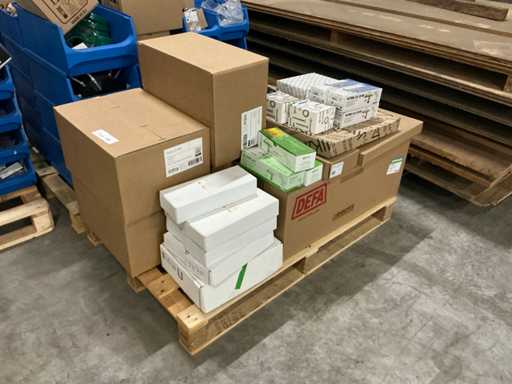 Pallet Installatie materialen