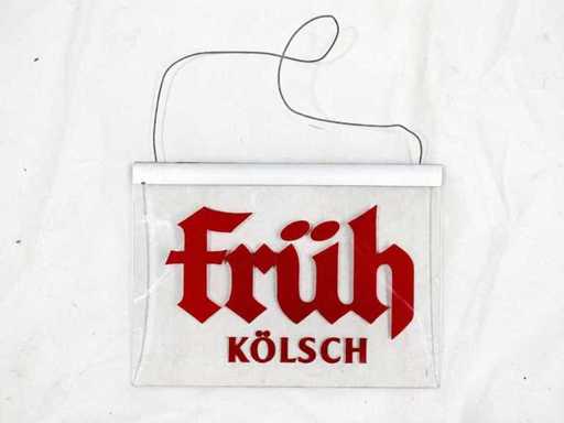 Früh Kölsch - insegna pubblicitaria