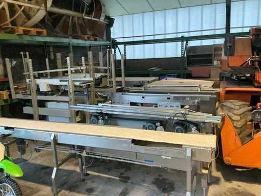 Transnorm Complete biscuit transport and packaging line