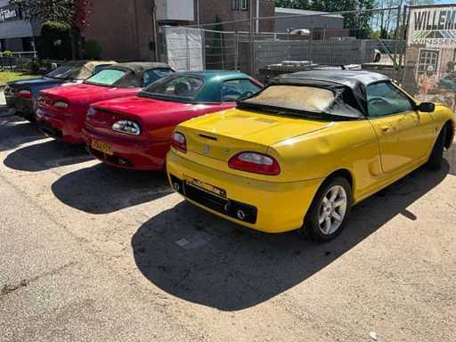 Partij MG F/TF onderdelenauto's (4x)