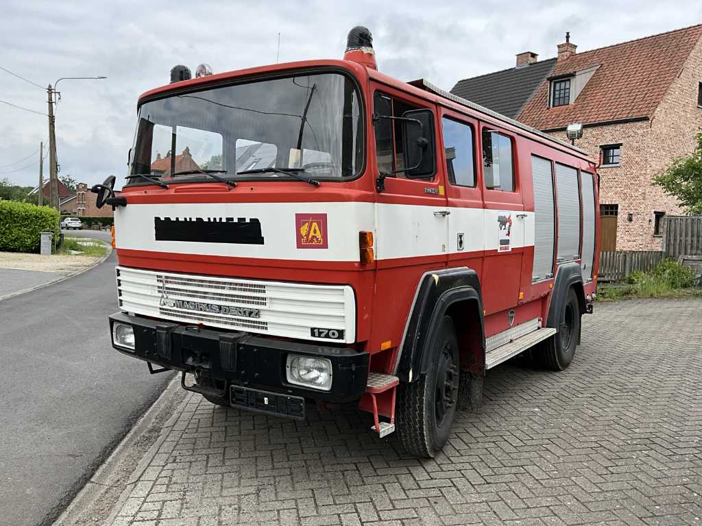Magirus Deutz 170D Brandweerwagen - 1975