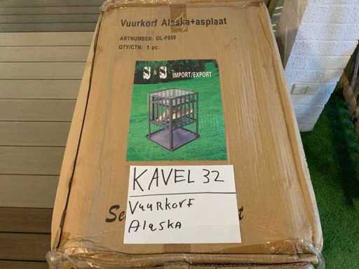 Alaska+ash plate Fire pit (11x)