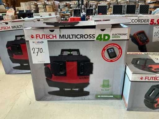 Futech Multicross 4D Green Construction Laser
