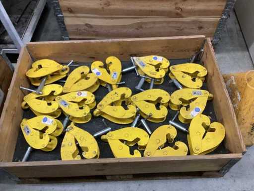 Trägerklemme gelb 4t Belastbarkeit 5 Stk.