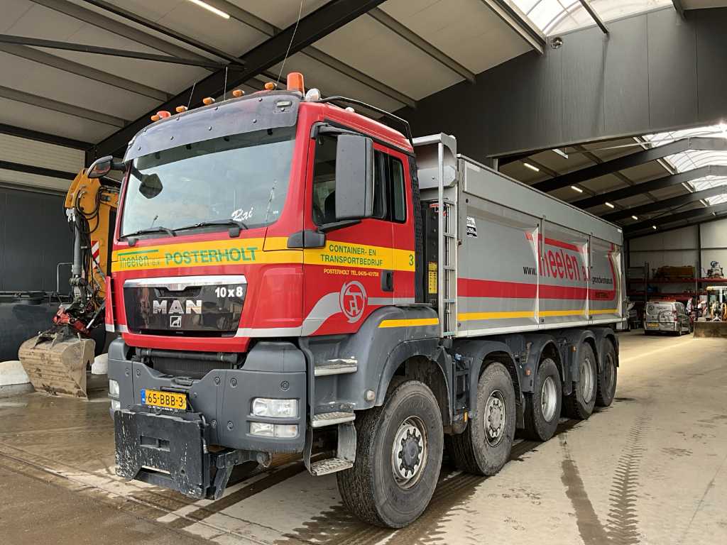2012 Man TGS 41.480 Truck with tipper