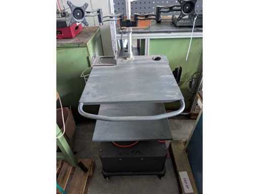 Mobile trolley with power supply for computer Solcon Systemtechnik