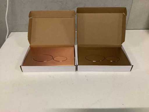 WB - Control panels for concealed cistern (2x)