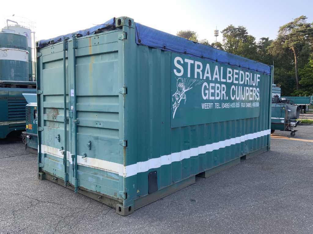 Shipping container open top