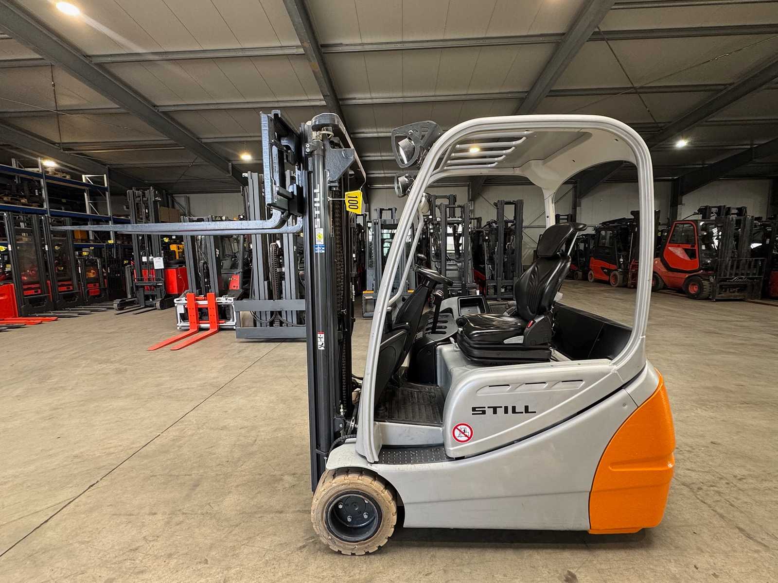 41/2025 Service + UVV 03/2027 STILL RX20-20 2,000kg Triplex 460cm Electric Forklift Forklift 6,711 Hours