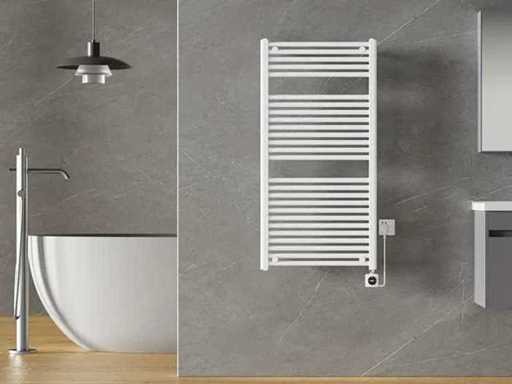 Elektrische radiator met Smart Wifi 60x118.5cm glans wit 700W