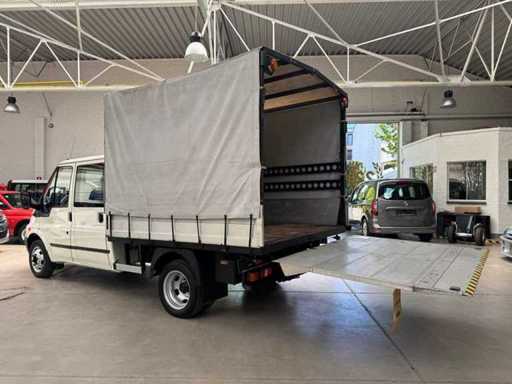 2006 Ford Transit - !!!74.000km!!! - Dubbele Cabine - Open Laadbak - Lift