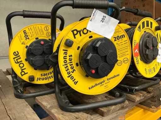 Profile Verlengkabelhaspel (2x)