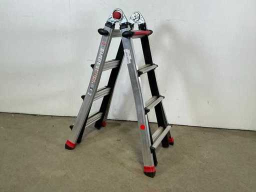 Altrex Varitrex Teleprof 4x4 Folding ladder 3.55m aluminum