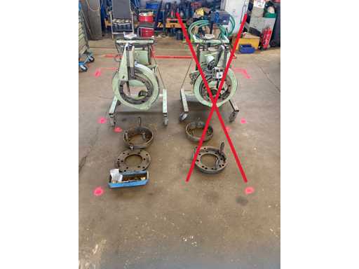 Tornio a disco freno HUNGER E328A-CE