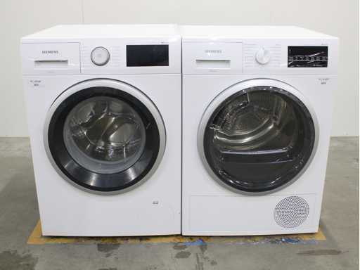 Siemens iQ500 iSensoric bestCollection i-Dos iQdrive Wasmachine & Siemens iQ500 iSensoric selfCleaning Condenser Wasdroger