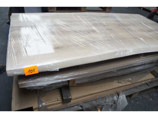 1x Efect trunchi de copac din stejar masiv 2m