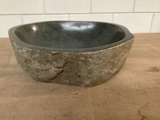 Differnz wasbak natuursteen, 40x45 cm