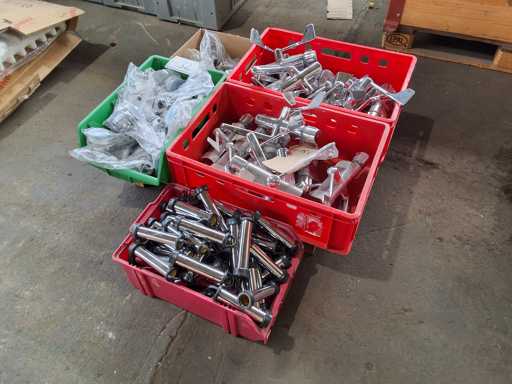   Palette Mischbatterien + Ablaufgarnituren Hansa