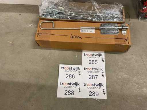 20 Gleitschlösser zu je 40 cm