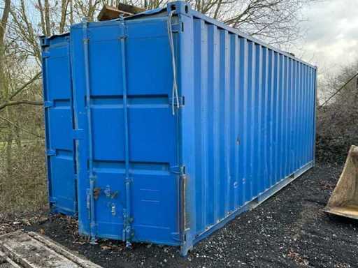 Schiffscontainer mit elektrischen Verbindungen Container