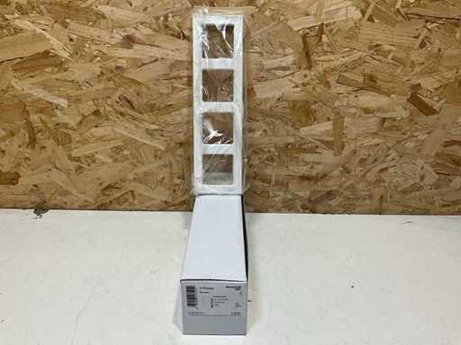 Peha 4V Abdeckungsrahmen weiß (80x)